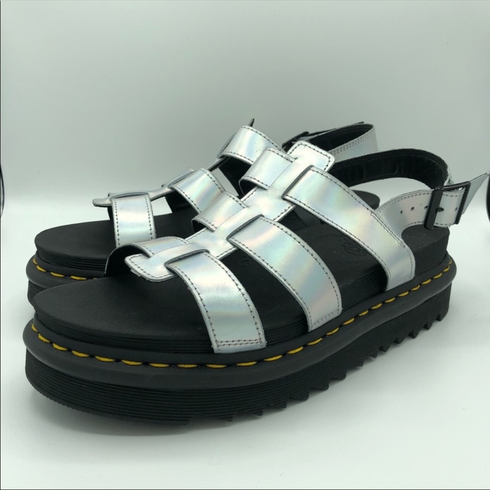 Doc marten platform sandals